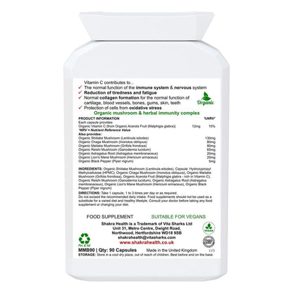 Mushroom Miraculum | Mushroom Complex with Maitake, Reishi, Shiitake, Lion's Mane, Chaga - Mushrooms have always occupied a curious spot in the human psyche. This special complex supports everything from cognitive function, mental well-being and energy levels, to healthy digestion, lower levels of inflammation, protection from oxidative stress and general wellness. Buy Now at Sacred Remedy