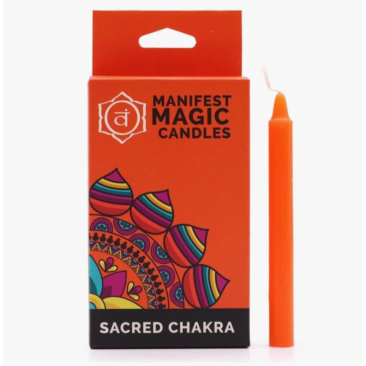 Sacral Chakra: Creativity. 12 Orange Candles for Spells & Meditation - Unleash your inner artist and awaken your creative spirit with Orange Sacral Chakra Candles. These vibrant candles are infused with the energy of the sacral chakra, known to govern creativity, passion, and joy. Buy Now at Sacred Remedy