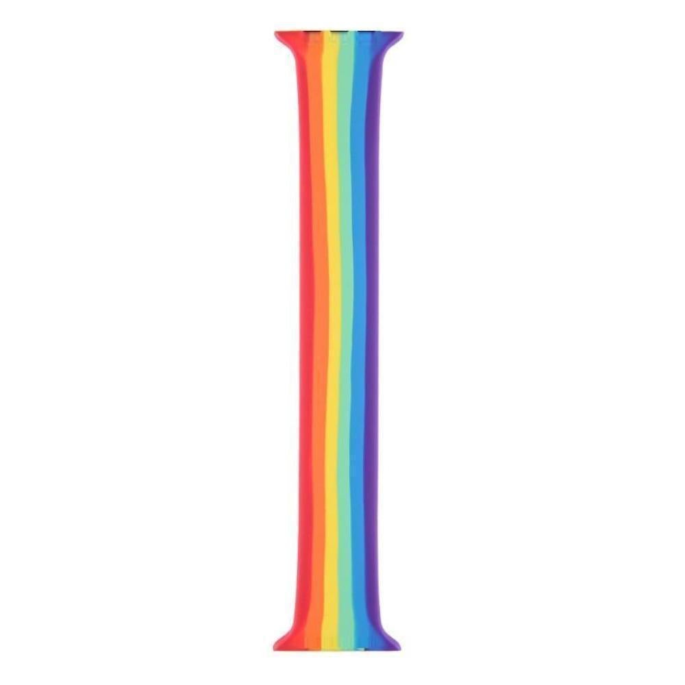 Buy Pride Edition Silicone Band Replacement Strap for Apple Watch - Show your colors with a stylish and comfortable replacement silicone Apple Watch band in the iconic Pride design. This soft, durable strap is perfect for everyday wear and makes a bold statement in support of LGBTQ+ equality. at Sacred Remedy Online