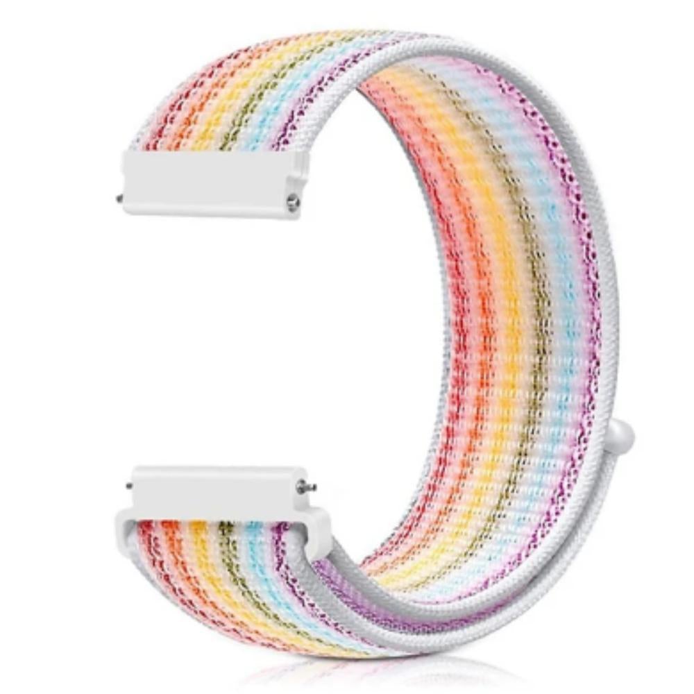 Buy Pride Stripes Adjustable Breathable Loop Sport Strap for Apple Watch - This strap excels in terms of comfort and durability. Compatible with all variants of Apple Watch and Apple Watch Sport its great for every occasion. It’s practical enough for exercise sessions in the gym. But it’s also contemporary and can just be worn for a weekend day trip, a relaxed evening with friends or even a day at work. at Sacred Remedy Online