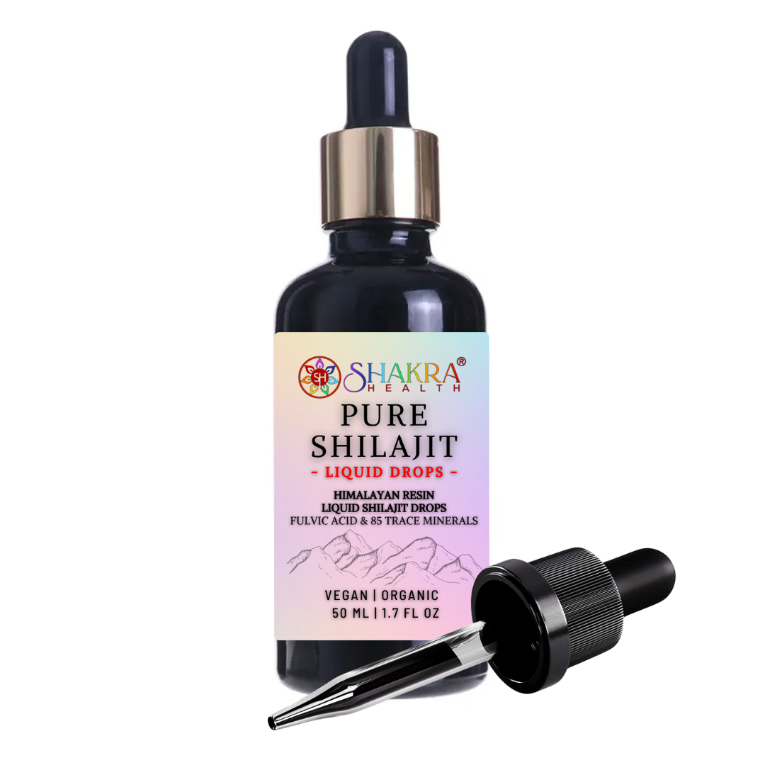 Buy Pure Himalayan Shilajit Liquid Drops Natural Trace Minerals & Fulvic Acid Complex - Discover powerful health benefits with Pure Himalayan Shilajit Liquid Drops! Bursting with essential nutrients for metabolism, energy, and wellbeing, this natural supplement is your secret to optimal health. Unleash your potential, take the challenge, and feel the power of Shilajit! at Sacred Remedy Online