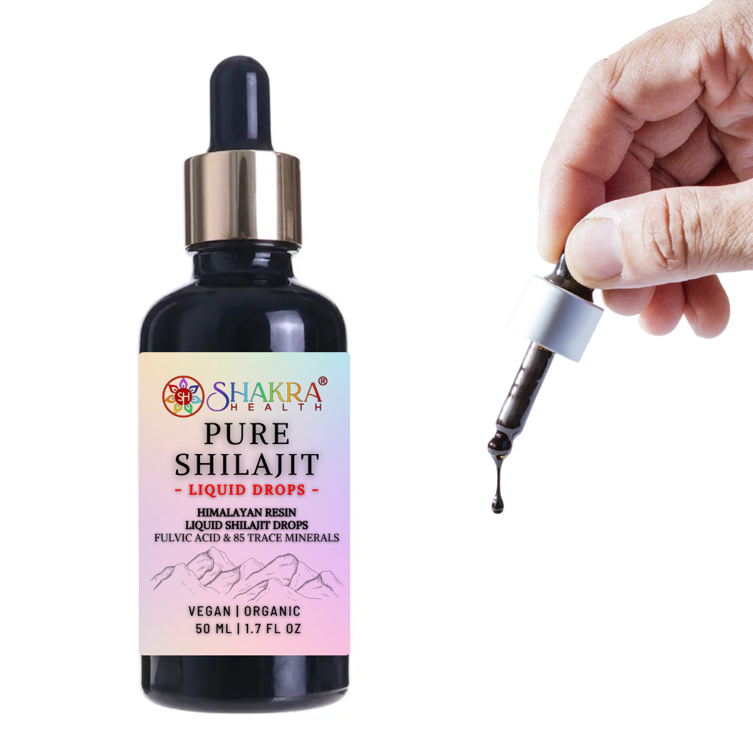 Buy Pure Himalayan Shilajit Liquid Drops Natural Trace Minerals & Fulvic Acid Complex - Discover powerful health benefits with Pure Himalayan Shilajit Liquid Drops! Bursting with essential nutrients for metabolism, energy, and wellbeing, this natural supplement is your secret to optimal health. Unleash your potential, take the challenge, and feel the power of Shilajit! at Sacred Remedy Online