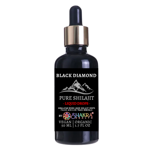 Buy Black Diamond Shilajit Liquid Drops - Pure, Potent, 50ml - Experience the power of nature with Black Diamond Shilajit Liquid Drops. Our premium 50ml bottle delivers concentrated nutrients for enhanced energy, vitality, and overall well-being. Pure and potent, our Shilajit is expertly sourced and processed. at Sacred Remedy Online