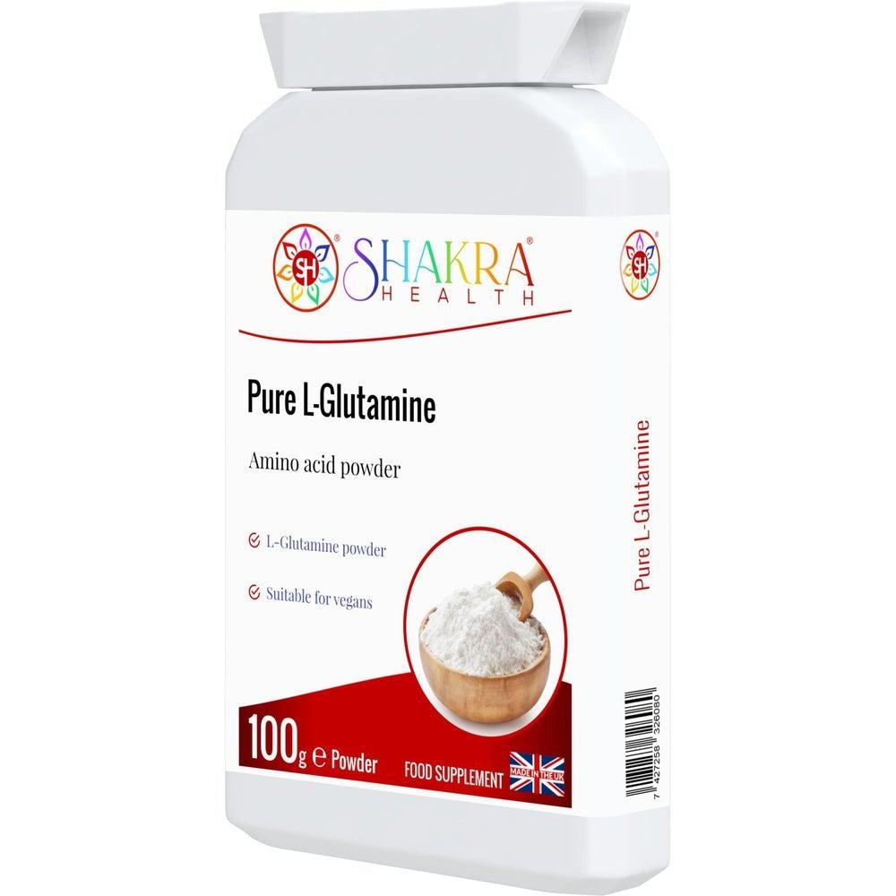 Buy Pure L-Glutamine Amino Acid Powder, Supports Management of Uric Acid - Support your fitness goals with Pure L-Glutamine Powder. L-Glutamine is an amino acid that contributes to muscle growth and repair. at Sacred Remedy Online