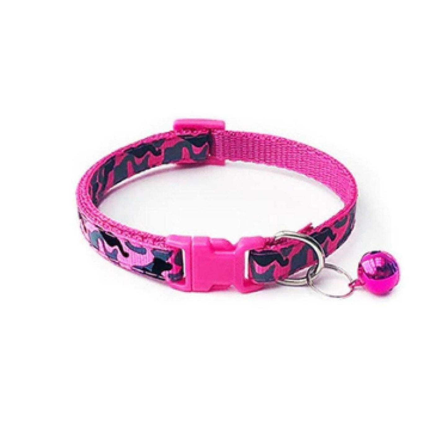 Reflective Small Animal / Kitten / Cat / Puppy Collar with Bell - The gloss reflective collar ensures that your pet is seen in the dark with car headlights. Designed with safety in mind it incorporates a break away buckle to enable your animal to get free if caught on an object. Buy Now at Sacred Remedy