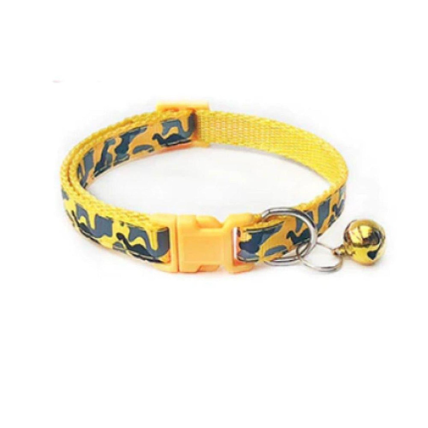 Reflective Small Animal / Kitten / Cat / Puppy Collar with Bell - The gloss reflective collar ensures that your pet is seen in the dark with car headlights. Designed with safety in mind it incorporates a break away buckle to enable your animal to get free if caught on an object. Buy Now at Sacred Remedy