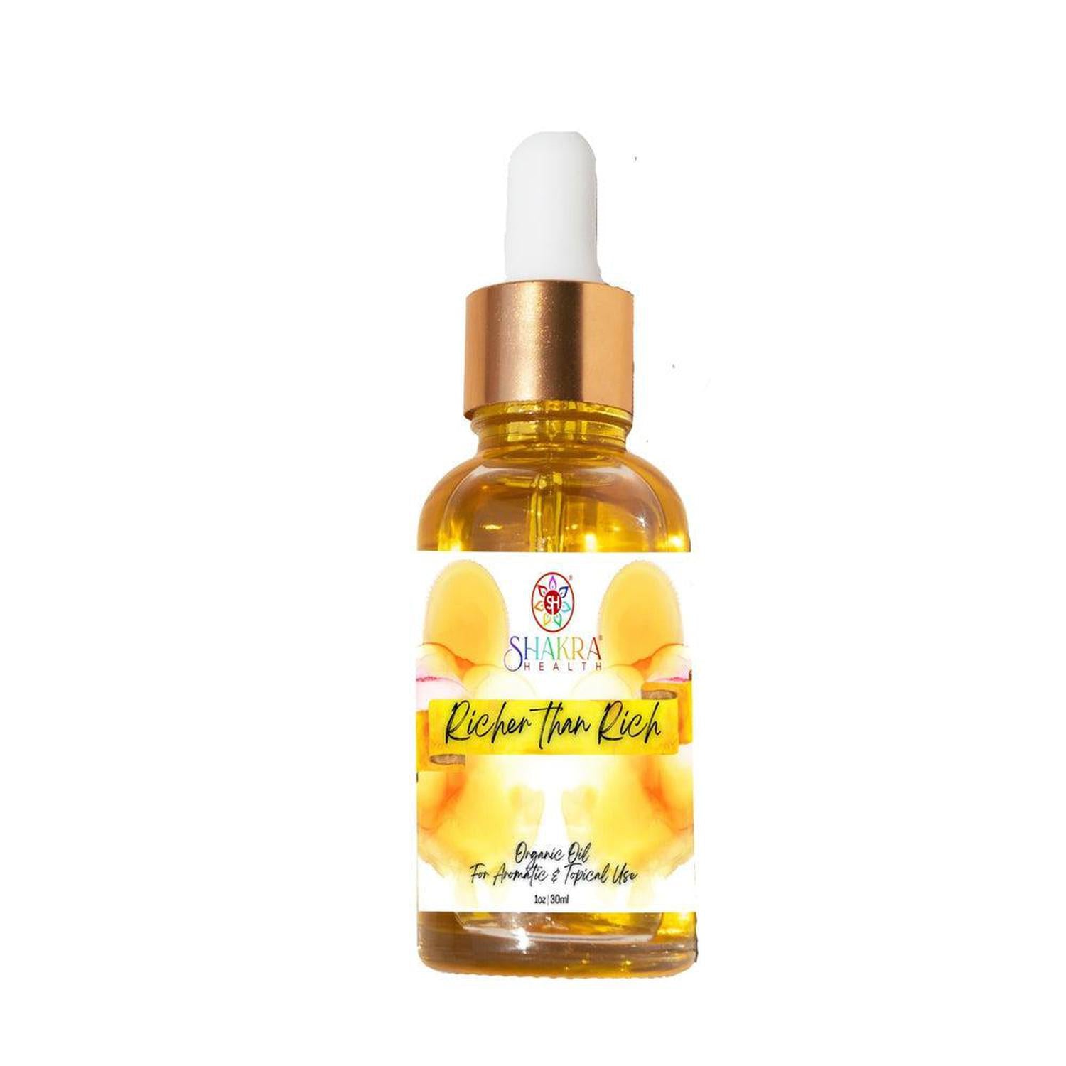 Richer Than Rich Manifestation Oil | Wealth & Prosperity - Reiki-charged Manifestation Ritual Oil for wealth & prosperity. Organic, vegan blend helps attract money & clear negative beliefs. Peppermint scented. Buy Now at Sacred Remedy