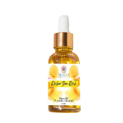 Richer Than Rich Manifestation Oil | Wealth & Prosperity - Reiki-charged Manifestation Ritual Oil for wealth & prosperity. Organic, vegan blend helps attract money & clear negative beliefs. Peppermint scented. Buy Now at Sacred Remedy