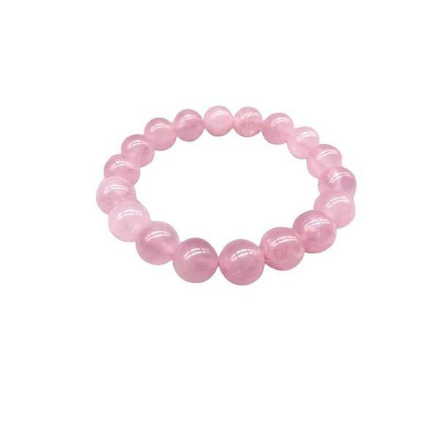 Natural Stone Rose Quartz Bracelet for Love - Indulge in the beauty and energy of love with a Rose Quartz Bracelet! Known as the "Stone of Love," rose quartz is a powerful crystal believed to promote emotional well-being and attract positive relationships. Buy Now at Sacred Remedy