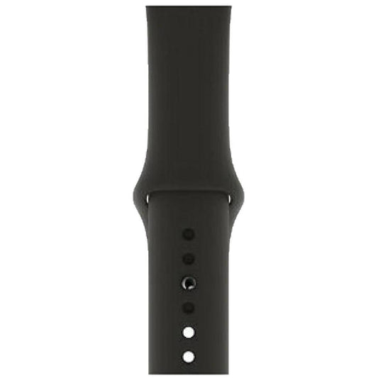 Silicone Replacement Watch Band for Apple Watch | Black - Looking for a comfortable, stylish replacement band for your Apple Watch? Our soft, durable black silicone strap is the perfect choice! This band is ideal for all-day wear, transitions seamlessly from workouts to work, and is available in a range of sizes to fit most wrists. Buy Now at Sacred Remedy