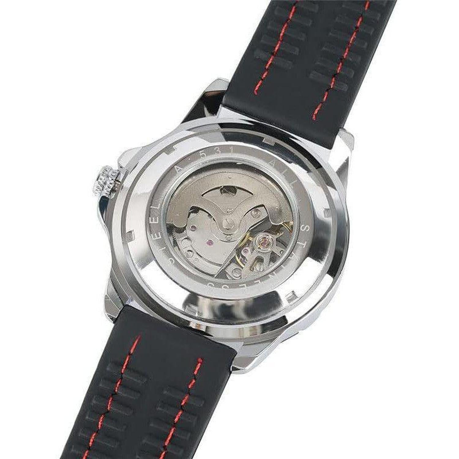 Mens Luxury Skeleton Watch | Automatic Mechanical Sport - Shop this Mens Automatic Mechanical Skeleton Watch. Features luminous hands, 3ATM water resistance, and luxury sport design. Perfect gift for Father or Brother. Buy Now at Sacred Remedy