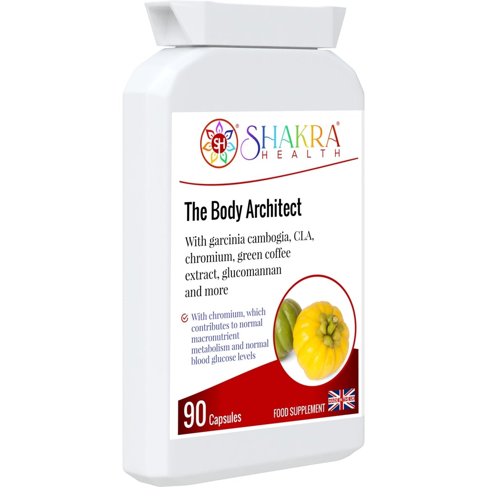 Buy The Body Architect | Use your Metabolism, not a Diet. Slimmer's Complex Support Formula - The Body Architect Slimmer's Complex Support Formula helps optimize metabolism and support weight management goals. This natural supplement is designed to complement a healthy lifestyle and balanced diet, promoting overall well-being. at Sacred Remedy Online