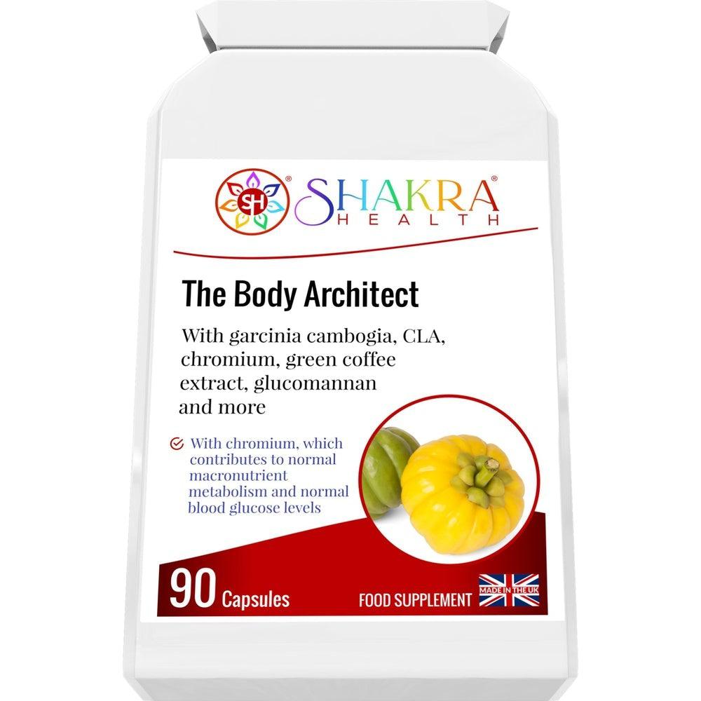 Buy The Body Architect | Use your Metabolism, not a Diet. Slimmer's Complex Support Formula - The Body Architect Slimmer's Complex Support Formula helps optimize metabolism and support weight management goals. This natural supplement is designed to complement a healthy lifestyle and balanced diet, promoting overall well-being. at Sacred Remedy Online