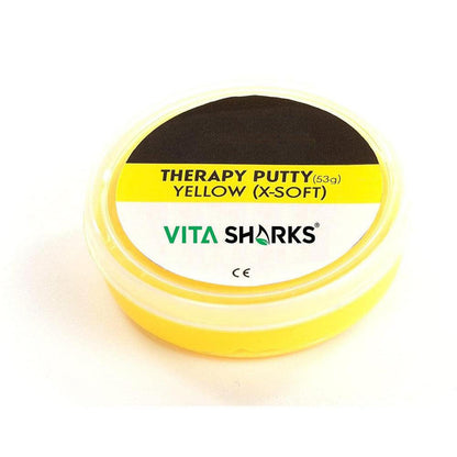Therapy Putty for Hand Strength, Stroke Rehab & Carpal Tunnel - Non-toxic, colour-coded Therapy Putty (4 strengths) for hand rehab, stroke recovery & Carpal Tunnel. Improves grip, dexterity & motor control. Buy Now at Sacred Remedy