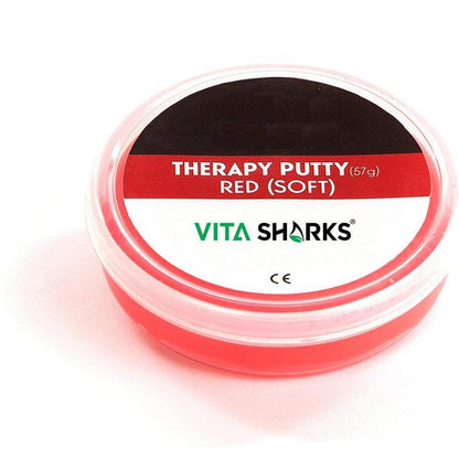 Therapy Putty for Hand Strength, Stroke Rehab & Carpal Tunnel - Non-toxic, colour-coded Therapy Putty (4 strengths) for hand rehab, stroke recovery & Carpal Tunnel. Improves grip, dexterity & motor control. Buy Now at Sacred Remedy