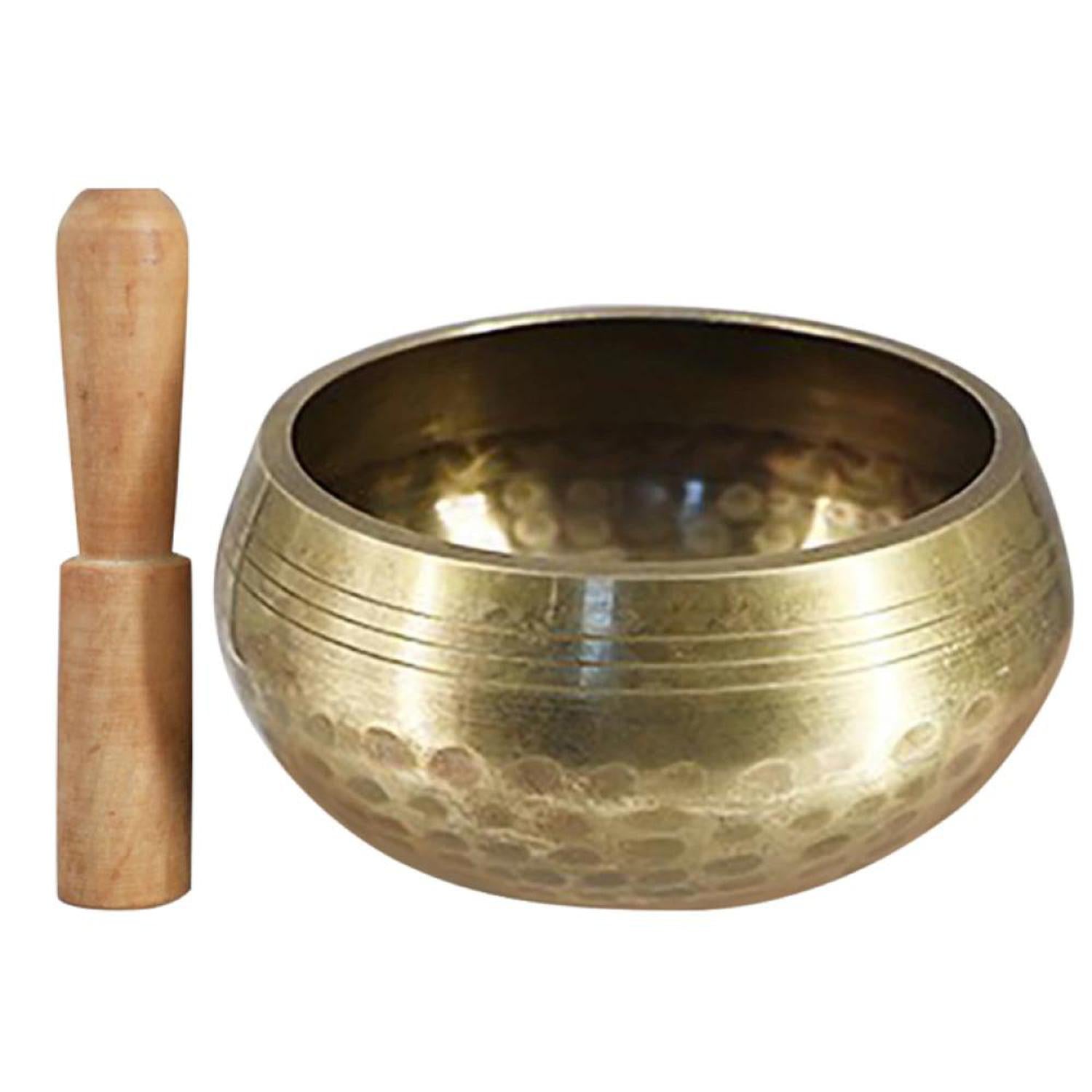 Handcrafted Copper Tibetan Singing Bowl for Meditation - Handcrafted Copper Tibetan Singing Bowl (8cm) for healing, relaxation & meditation. Creates deep tones for mind-body regeneration. Includes striker. Buy Now at Sacred Remedy
