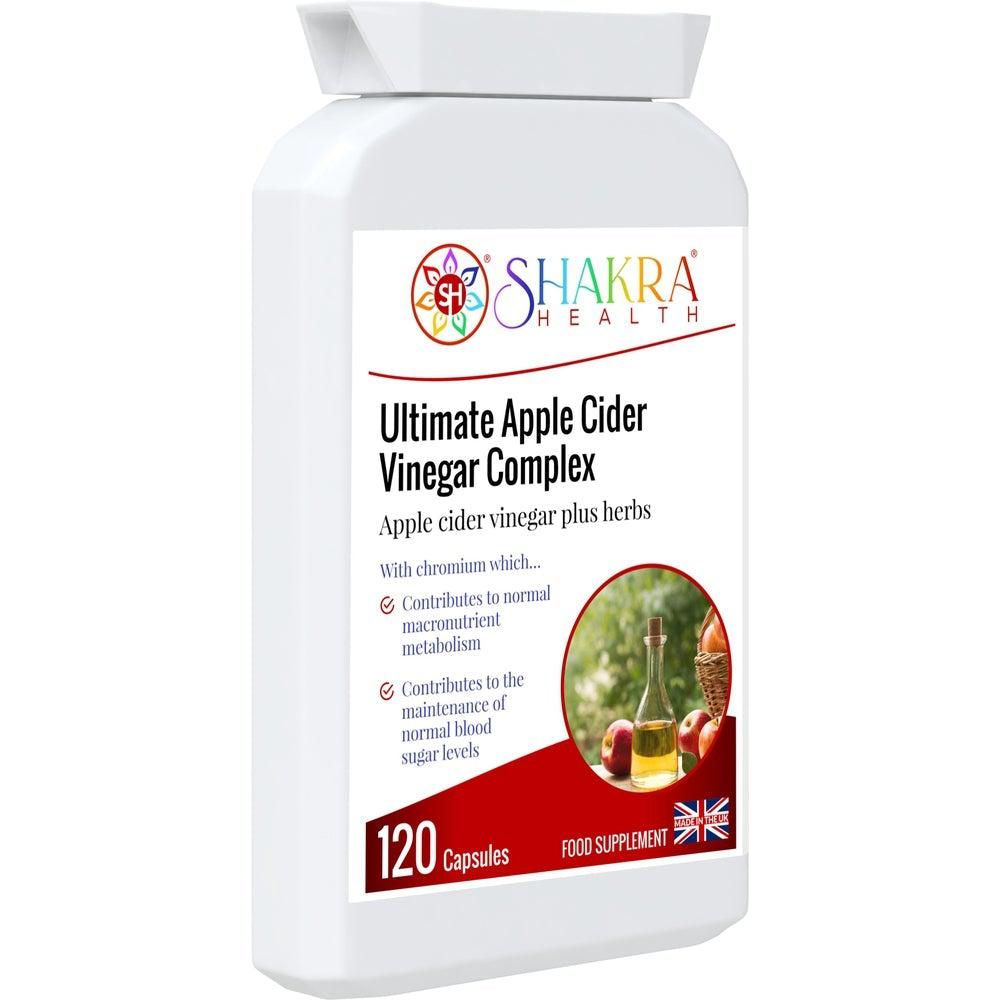 Buy Ultimate Apple Cider Vinegar Complex by Shakra Health Supplements - One of the most powerful and potent health tonics in the world is apple cider vinegar. There is a plethora of apple cider vinegar healing benefits. at Sacred Remedy Online