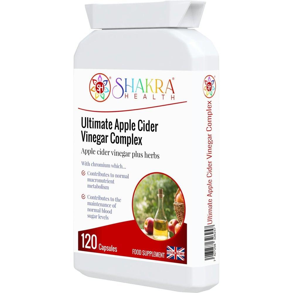 Buy Ultimate Apple Cider Vinegar Complex by Shakra Health Supplements - One of the most powerful and potent health tonics in the world is apple cider vinegar. There is a plethora of apple cider vinegar healing benefits. at Sacred Remedy Online