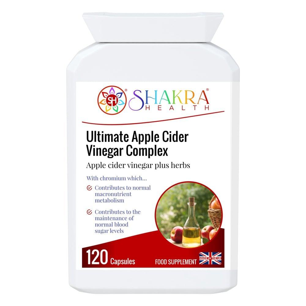 Buy Ultimate Apple Cider Vinegar Complex by Shakra Health Supplements - One of the most powerful and potent health tonics in the world is apple cider vinegar. There is a plethora of apple cider vinegar healing benefits. at Sacred Remedy Online