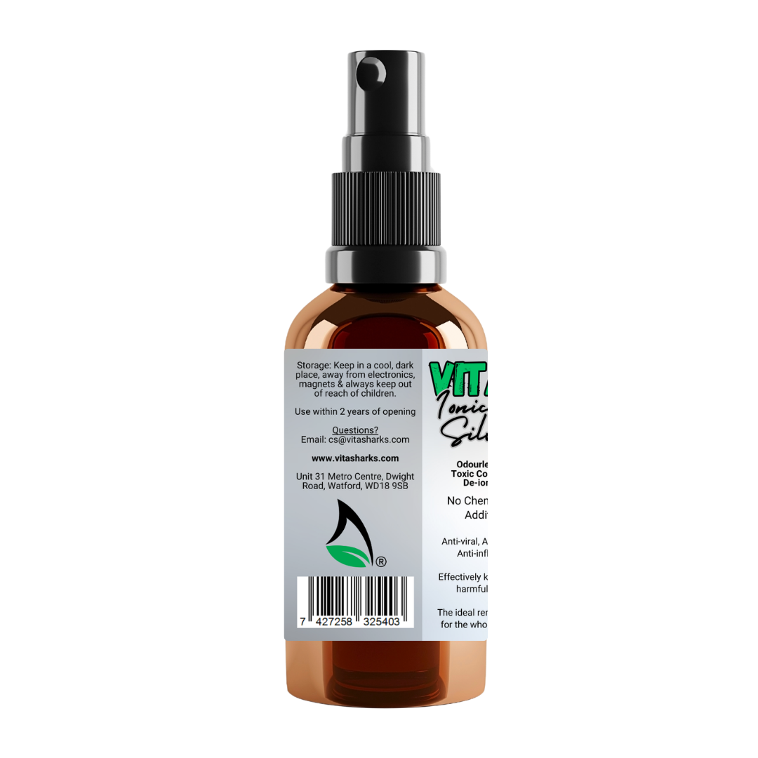 Buy Ionic Colloidal Silver Water VitaPure Spray Bottle | Nature's Best Kept Secret - Humans have enjoyed the beneficial properties of silver for thousands of years. Try VitaPure Ionic Colloidal Silver Water today! at Sacred Remedy Online