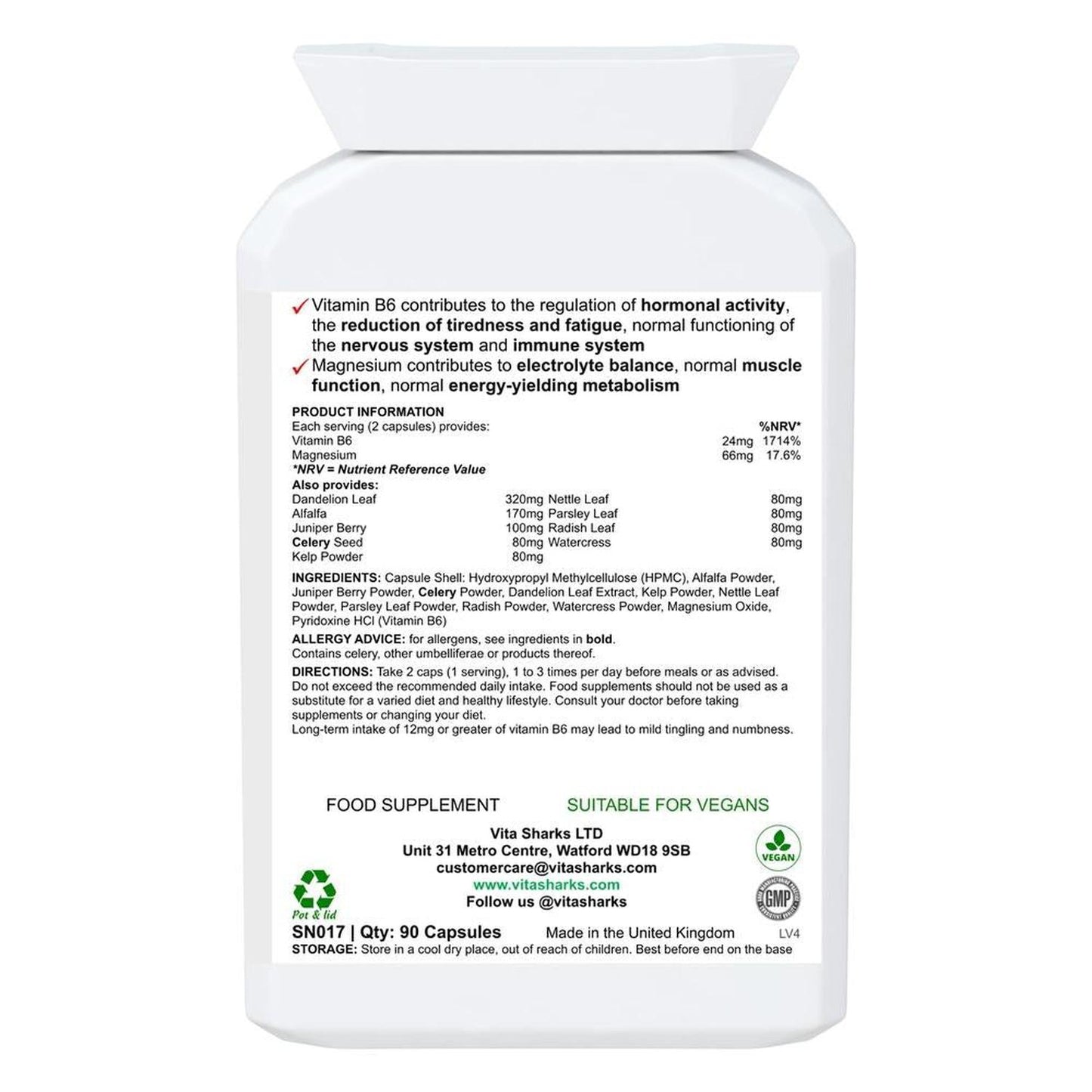 VitaBalance H2go | Fluid Retention, Water Balance & Immune Support Herbal Supplement - A gentle, effective and bioavailable combination of concentrated herbals, vits & other nutrients, designed to support healthy fluid levels in the body & to relieve the symptoms of mild water retention. A natural supplement which facilitates natural weight reduction by eliminating excessive water retention (bodily fluid) in the body. Buy Now at Sacred Remedy