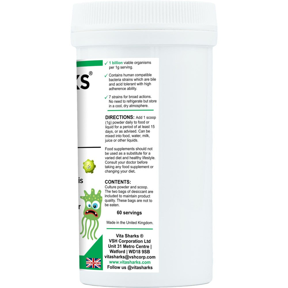 Buy VitaBio Kids Complex | Childrens Probiotic Supplement. Immune & Optimum Health Support - A probiotic health supplement for kids, suitable for babies & children of all ages. Designed to support healthy levels of intestinal flora after a course of antibiotics or following a digestive upset. It can also offer immunity support when returning to playgroups or pre-school and germs and viruses can be prevalent. at Sacred Remedy Online