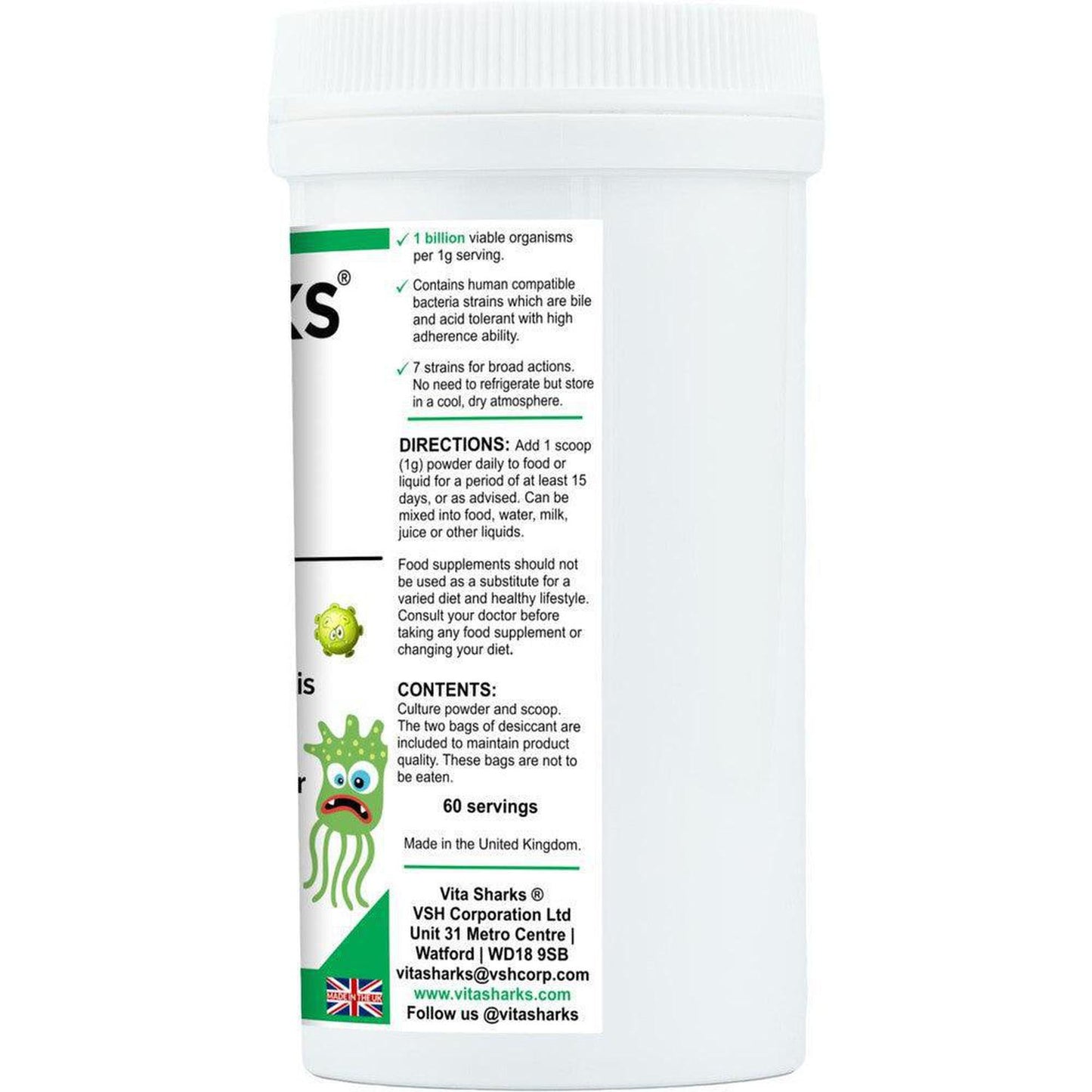 VitaBio Kids Complex | Childrens Probiotic Supplement. Immune & Optimum Health Support - A probiotic health supplement for kids, suitable for babies & children of all ages. Designed to support healthy levels of intestinal flora after a course of antibiotics or following a digestive upset. It can also offer immunity support when returning to playgroups or pre-school and germs and viruses can be prevalent. Buy Now at Sacred Remedy