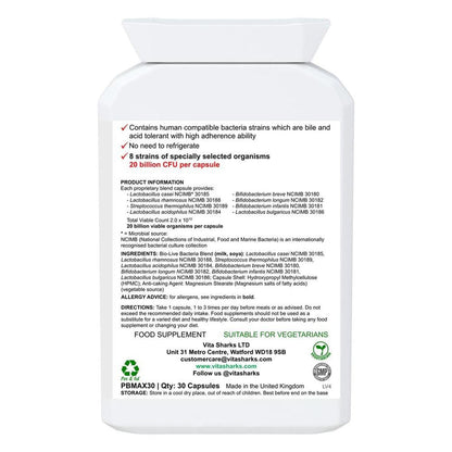 VitaBio Pro | Vegan Multi-Strain Probiotic, Practitioner Strength Supplement - VitaBio Pro: A practitioner-strength, multi-strain probiotic. 20 billion friendly bacteria & 8 strains offer full-spectrum support for a healthy gut. Buy Now at Sacred Remedy