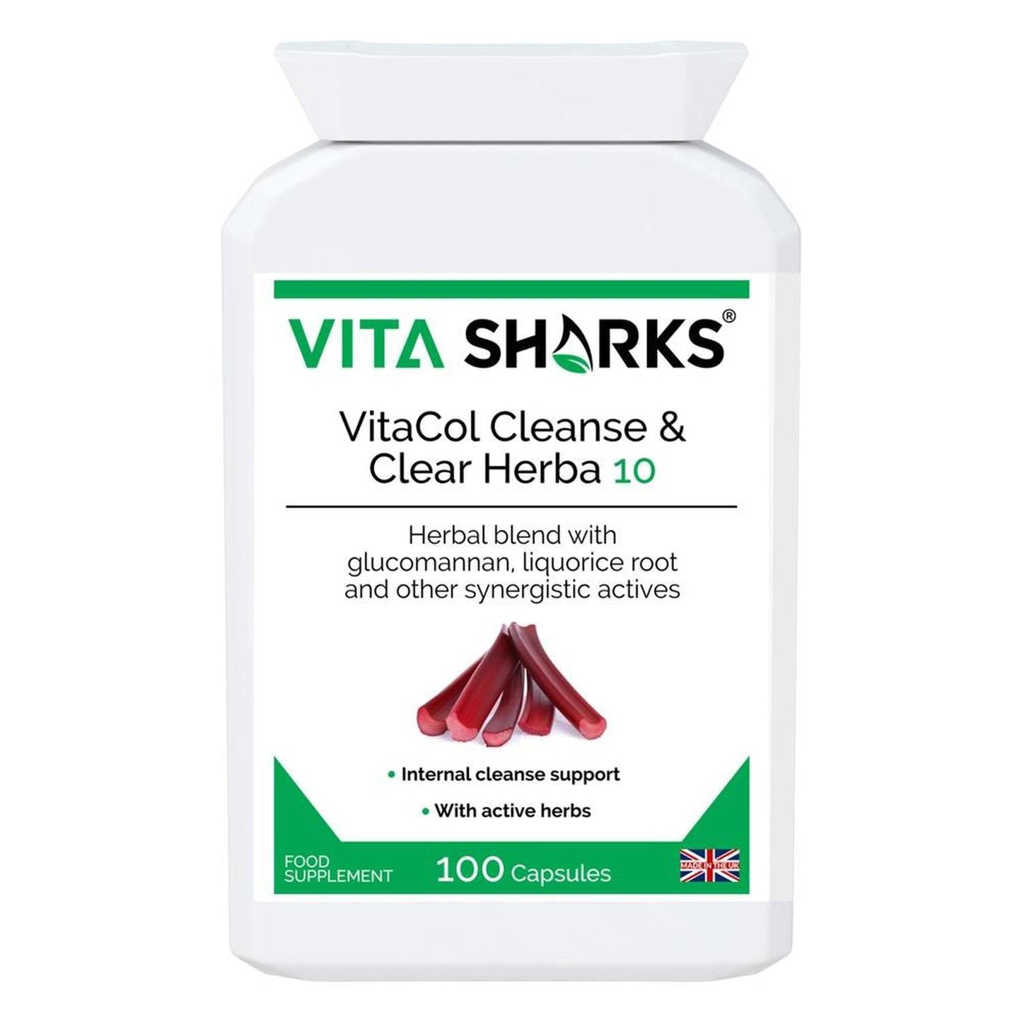 VitaCol Cleanse Herba 10 | High Quality Internal Cleansing Colon & Bowel Support Supplement - VitaCol Cleanse Herba 10 contains a range of active herbal ingredients which may support to cleanse the intestinal tract, soften the stool, stimulate the liver and improve peristalsis. This, in turn, helps to produce bowel movements & expel layers of old encrusted mucus and faecal matter that may have accumulated over time. Buy Now at Sacred Remedy