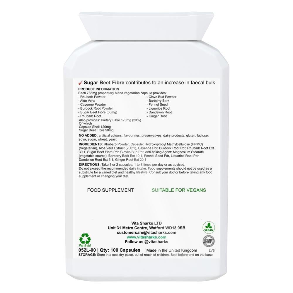 Buy VitaCol Cleanse Herba 12 | Potent Herbal Colon Cleanser. Soften Stool & Expel Intestinal Mucus - Popular with colonic hydrotherapists, VitaCol Cleanse Herba 12 contains a range of active herbal ingredients specifically selected to contribute to an increase in faecal bulk & normal bowel function. They also act to gently cleanse, stimulate and tone the bowel wall, supporting a move towards unassisted bowel movements. at Sacred Remedy Online