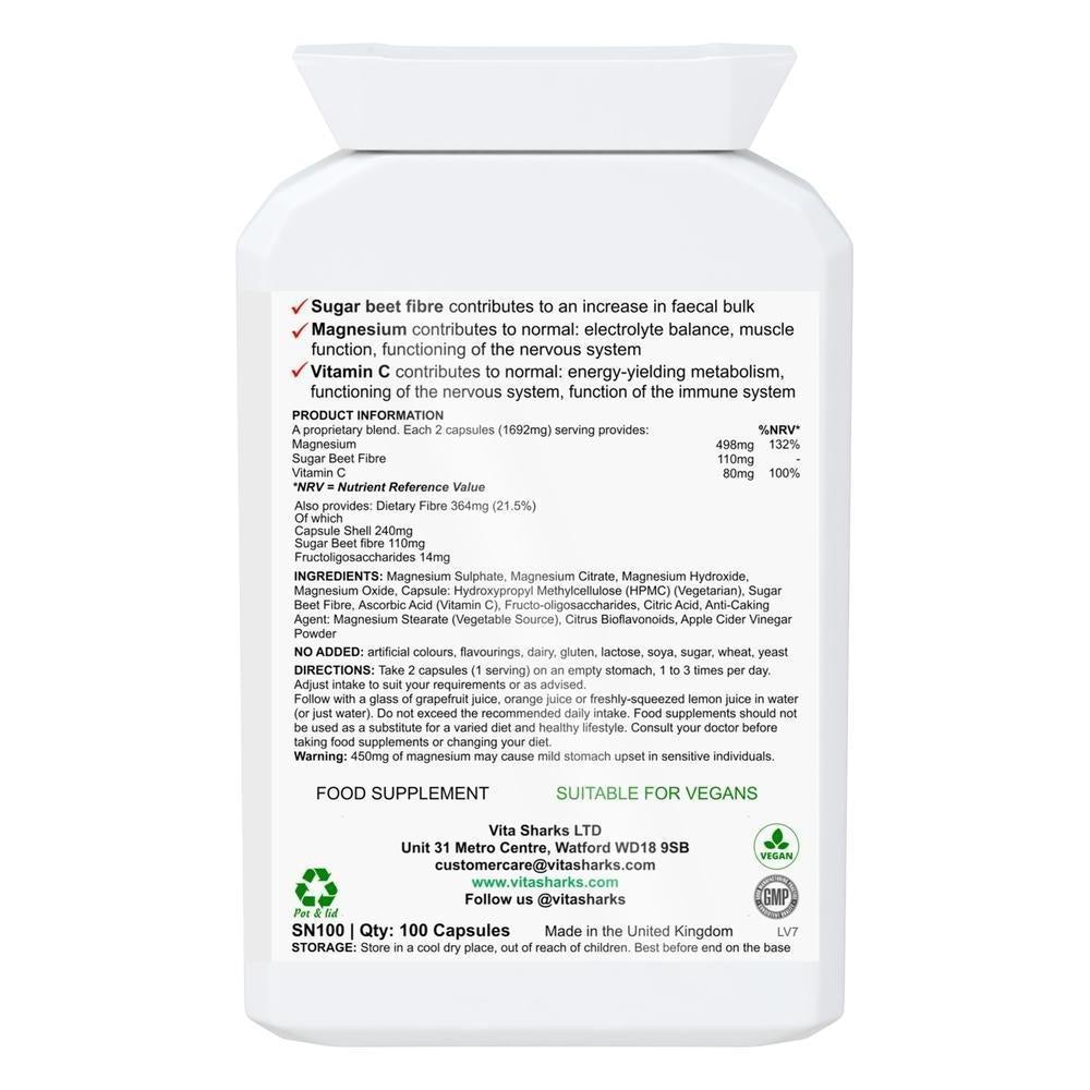 Buy VitaCol Hydrating Clense & Detox | Magnesium Bowel Hydrating, Electrolyte Formula - A powerful, yet gentle, non-habit forming health supplement colonics formula, with nutrients specifically selected to contribute to an increase in faecal bulk and normal bowel function. at Sacred Remedy Online