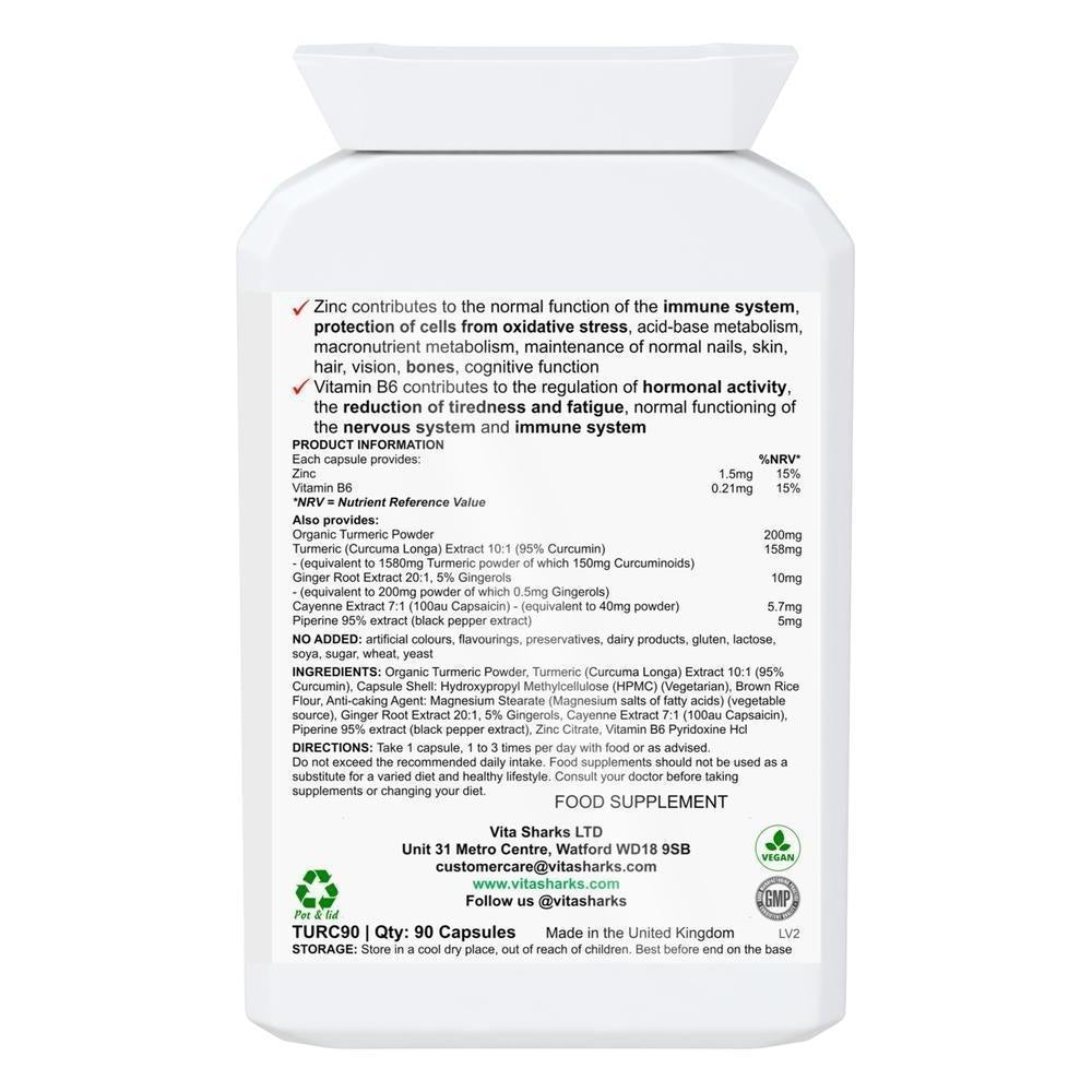 Buy VitaDefence+ Turmeric | Anti-Inflammatory, Immunity & Energy Support Supplement - Turmeric root powder supplements have been long used by Ayurvedic medicine as a basic "heal all" and anti-inflammatory. The benefits of turmeric and its active ingredients (including curcuminoids) have recently been recognised in the Western world after much TV, magazine and radio coverage. at Sacred Remedy Online