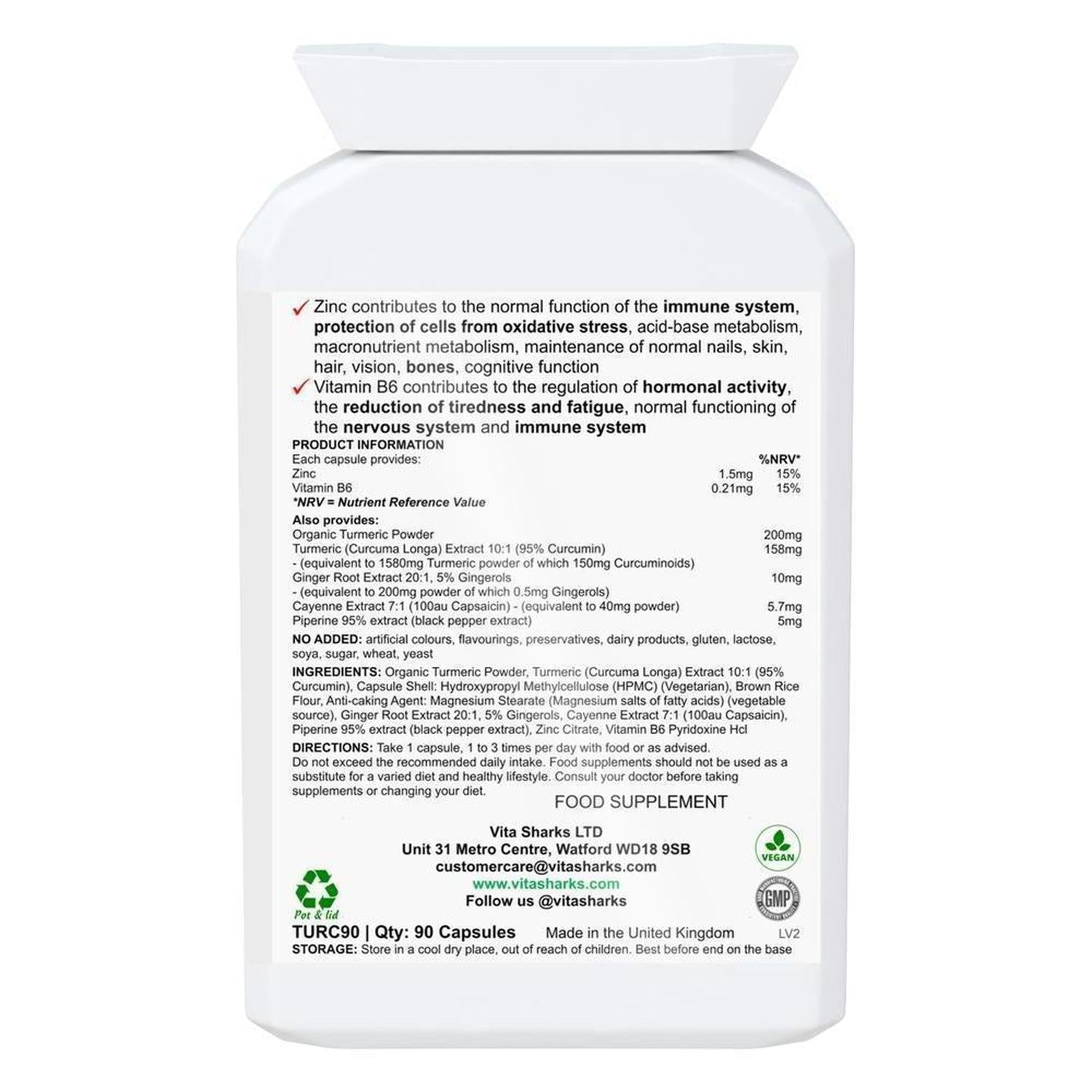 VitaDefence+ Turmeric | Anti-Inflammatory, Immunity & Energy Support Supplement - Turmeric root powder supplements have been long used by Ayurvedic medicine as a basic "heal all" and anti-inflammatory. The benefits of turmeric and its active ingredients (including curcuminoids) have recently been recognised in the Western world after much TV, magazine and radio coverage. Buy Now at Sacred Remedy