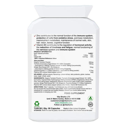 VitaDefence+ Turmeric | Anti-Inflammatory, Immunity & Energy Support Supplement - Turmeric root powder supplements have been long used by Ayurvedic medicine as a basic "heal all" and anti-inflammatory. The benefits of turmeric and its active ingredients (including curcuminoids) have recently been recognised in the Western world after much TV, magazine and radio coverage. Buy Now at Sacred Remedy