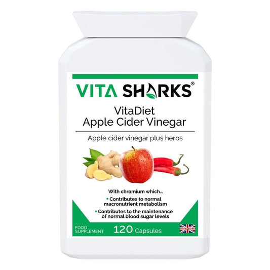 VitaDiet Apple Cider Vinegar Capsules | Combination Weight Loss & Digestion Formula - Constipation can leave you feeling bloated and heavy, while eliminating waste obviously leaves you feeling lighter. Adding apple cider vinegar to your daily (and particularly morning) routine, can help to get sluggish bowels moving and promote regularity, helping to cleanse the digestive system ready for a new day. This is because apple cider vinegar is a source of pectin, a type of soluble fibre which is found in apples. 