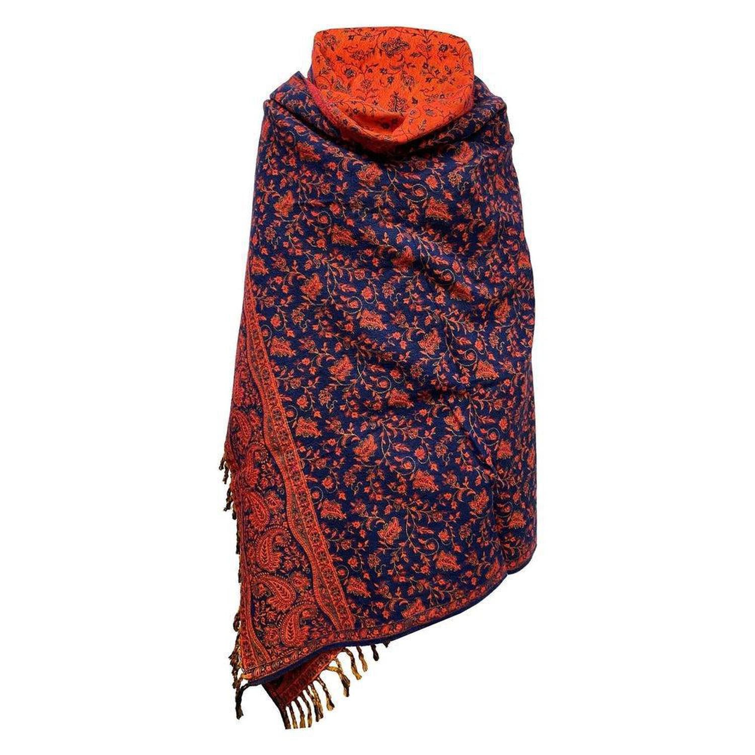 Handmade Yak Wool Shawl | Ultra-Warm & Reversible Himalayan - Snuggle into an ultra-warm, reversible Yak Wool Shawl. Hand-loomed with non-allergenic Himalayan down wool. Luxurious comfort & great gift idea. Buy Now at Sacred Remedy