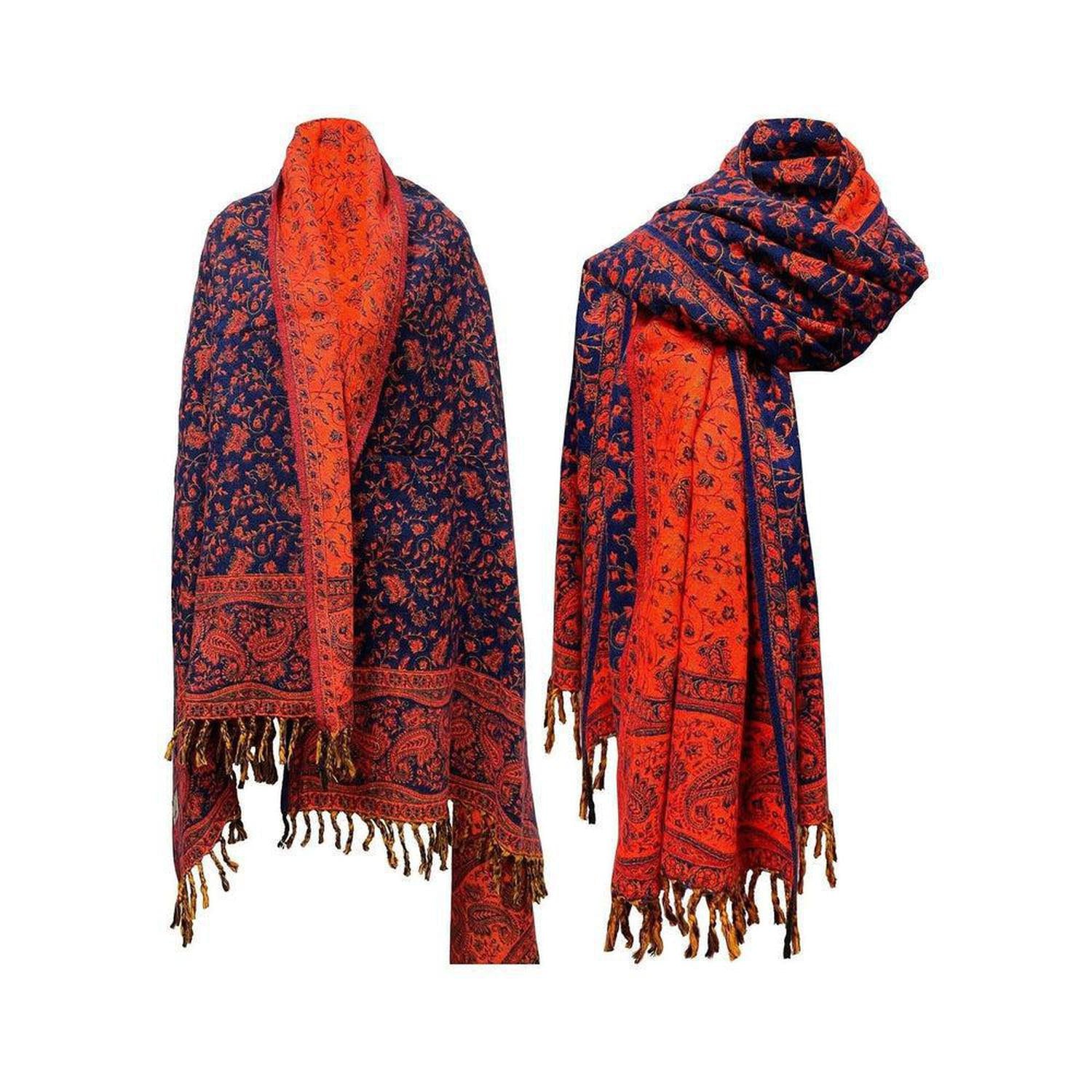 Handmade Yak Wool Shawl | Ultra-Warm & Reversible Himalayan - Snuggle into an ultra-warm, reversible Yak Wool Shawl. Hand-loomed with non-allergenic Himalayan down wool. Luxurious comfort & great gift idea. Buy Now at Sacred Remedy