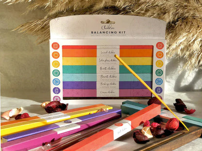 7 Chakra Incense Sticks Gift Set - 70 Sticks with Holder - Harmonise your energy with our 7 Chakra Incense Sticks Gift Set. 70 natural scented sticks with wooden holder for yoga and meditation. Buy now! Buy Now at Sacred Remedy
