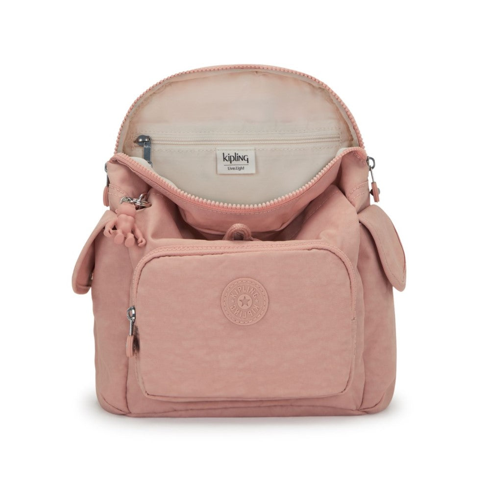 Buy Kipling City Pack MINI Compact Backpack | Tender Rose - Embrace effortless style with the Kipling City Pack Mini Backpack in a delicate Tender Rose hue! This charming 7 Litre mini backpack blends practicality with at Sacred Remedy Online